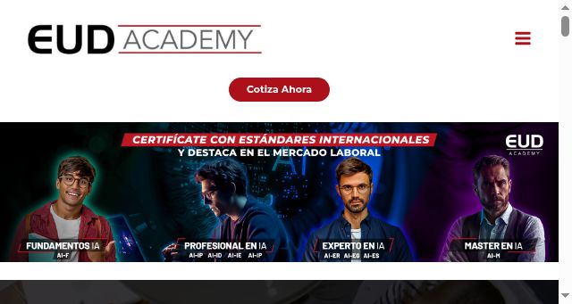 Screenshot of eud.academy