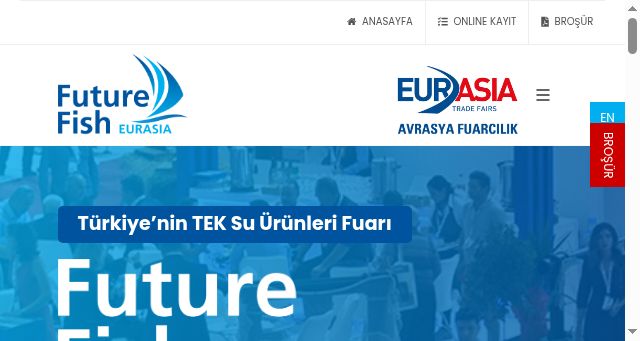 Screenshot of eurasiafairs.com