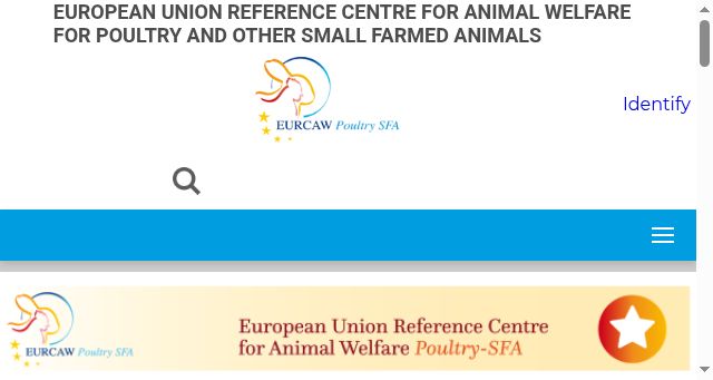 Screenshot of eurcaw-poultry-sfa.eu