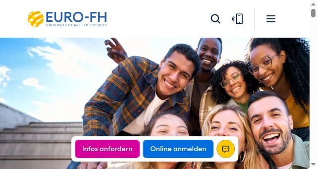 Screenshot of euro-fh.de