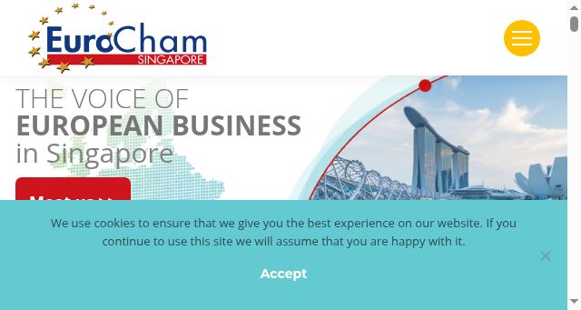 Screenshot of eurocham.org.sg