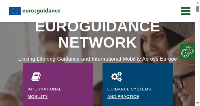 Screenshot of euroguidance.eu