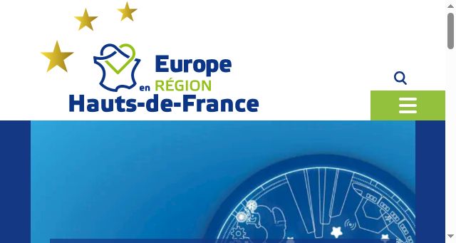 Screenshot of europe-en-hautsdefrance.eu