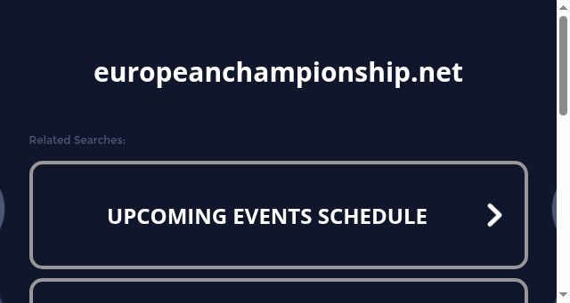 Screenshot of europeanchampionship.net