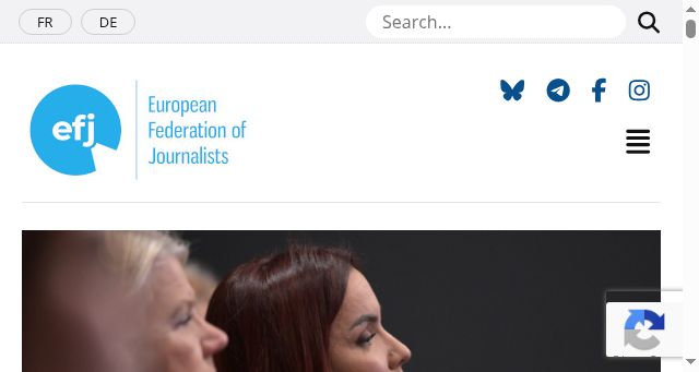 Screenshot of europeanjournalists.org