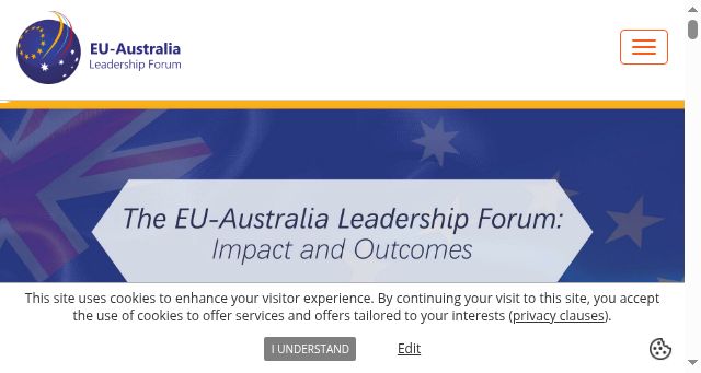 Screenshot of europeaustraliaforum.eu
