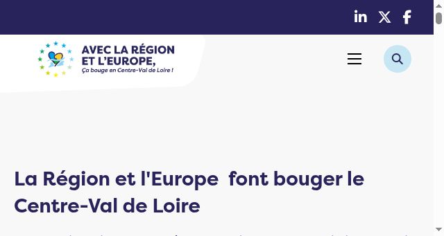 Screenshot of europeocentre-valdeloire.eu