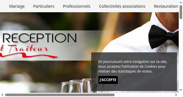 Screenshot of europreception.fr