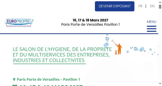 Screenshot of europropre.com