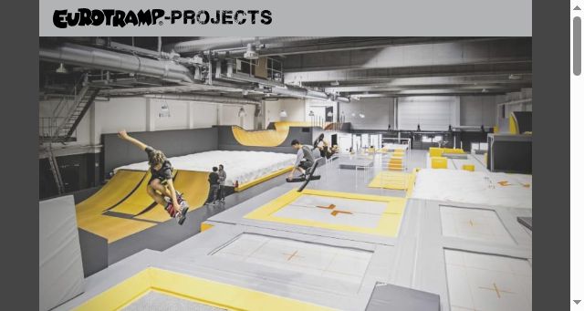 Screenshot of eurotramp-projects.com