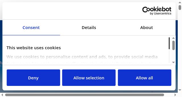 Screenshot of eushipments.com