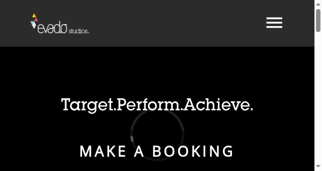 Screenshot of evadostudios.com.au