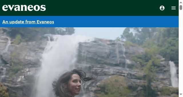 Screenshot of evaneos.com