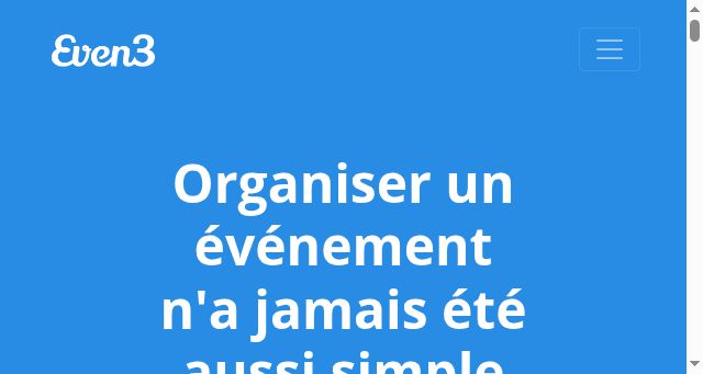 Screenshot of even3.fr