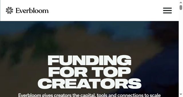 Screenshot of everbloom.app