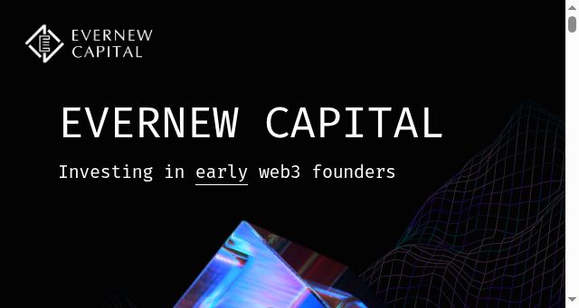 Screenshot of evernewcap.com