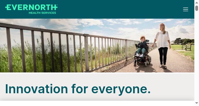 Screenshot of evernorth.com