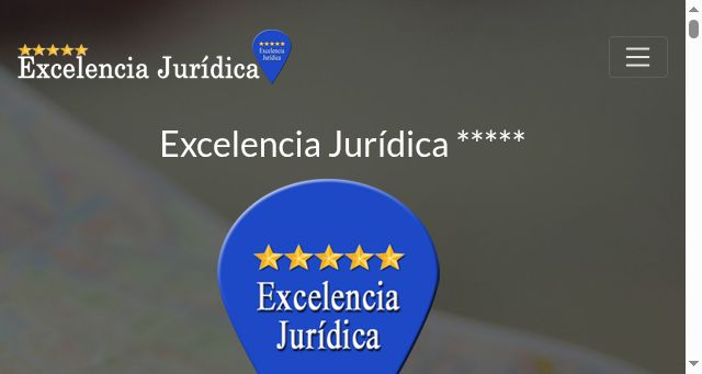Screenshot of excelenciajuridica.com