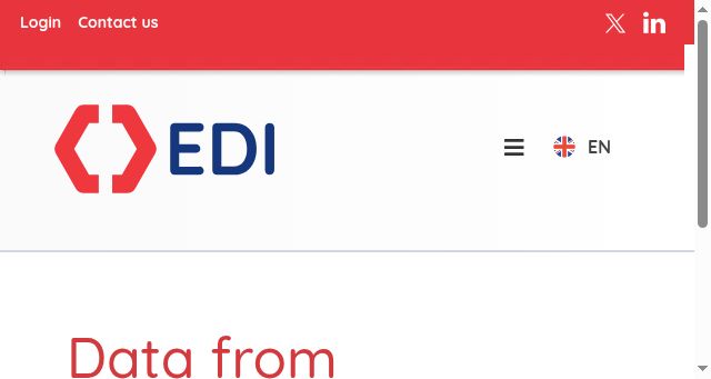 Screenshot of exchange-data.com