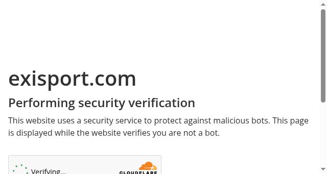 Screenshot of exisport.com