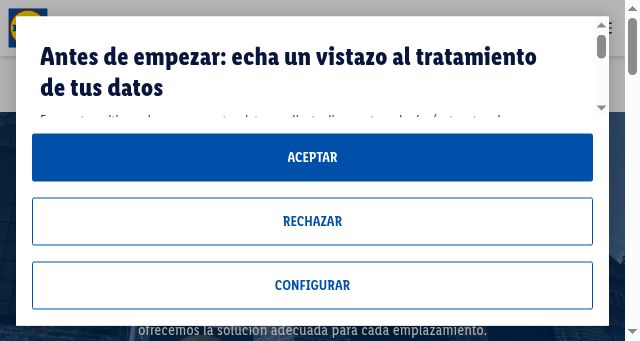 Screenshot of expansion-lidl.es