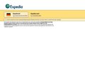 Screenshot of expedia.com