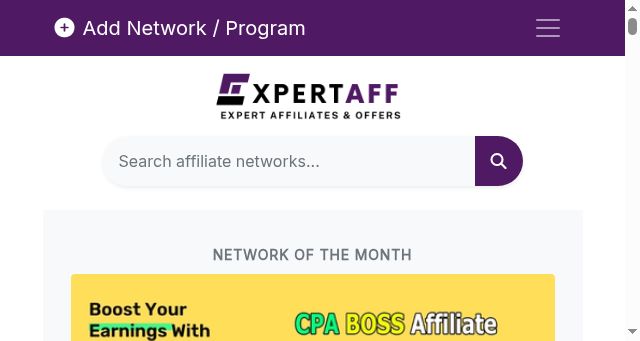 Screenshot of expertaff.com