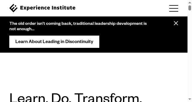Screenshot of expinstitute.com