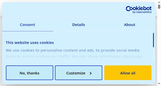 Screenshot of expoplatform.com