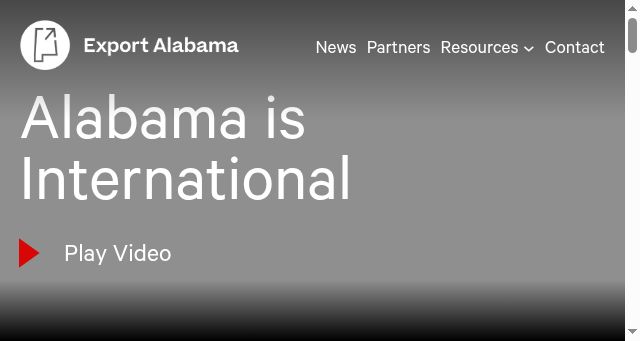 Screenshot of exportalabama.com