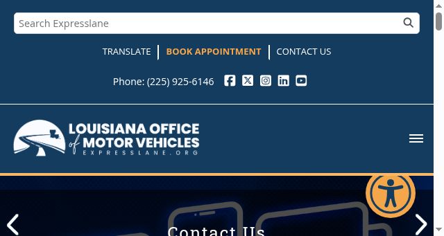Screenshot of expresslane.org