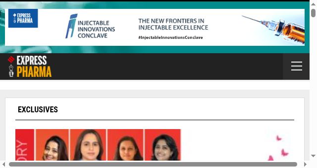 Screenshot of expresspharma.in