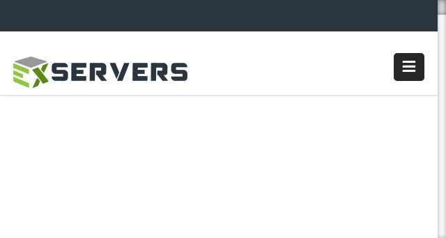 Screenshot of exservers.net