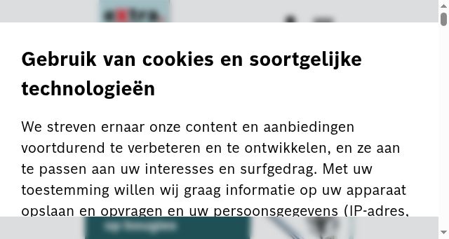 Screenshot of extra-points.nl