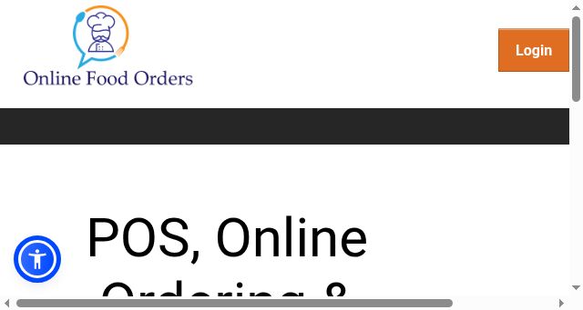 Screenshot of ezonlinefoodorders.com