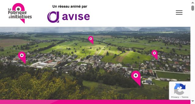 Screenshot of fabriqueainitiatives.org