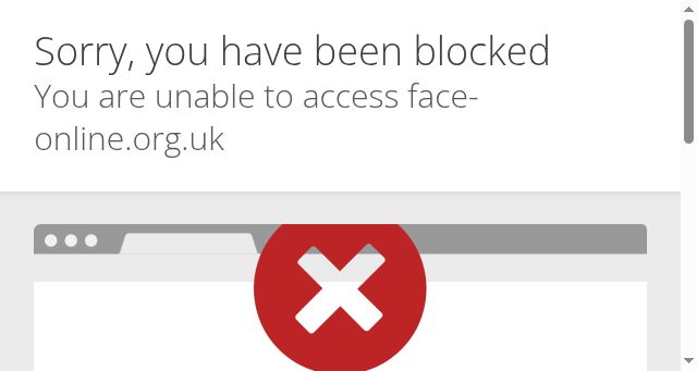Screenshot of face-online.org.uk