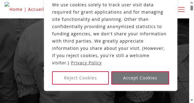 Screenshot of factsandfrictions.ca