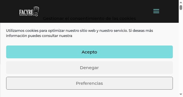 Screenshot of facyre.com