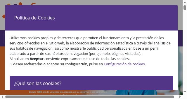 Screenshot of faecap.es