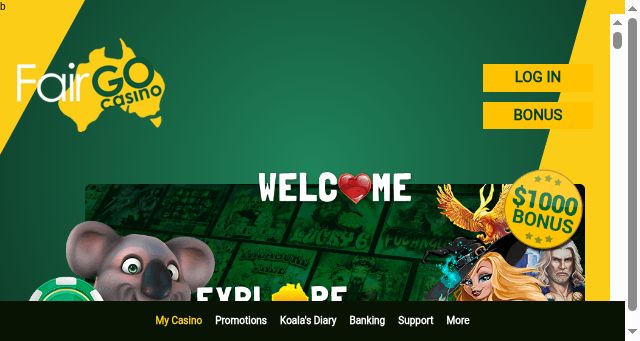 Screenshot of fair-go-casino.com