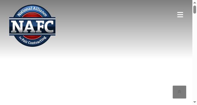 Screenshot of faircontracting.org