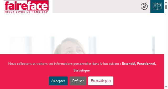 Screenshot of faire-face.fr