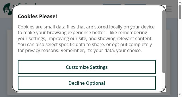 Screenshot of fairphone.com