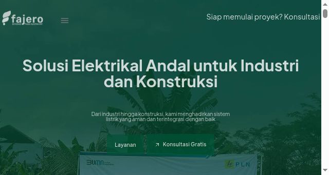 Screenshot of fajero.com