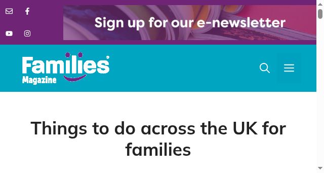 Screenshot of familiesonline.co.uk