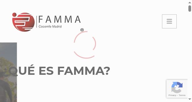 Screenshot of famma.org