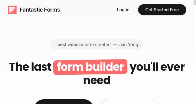 Screenshot of fantasticforms.com
