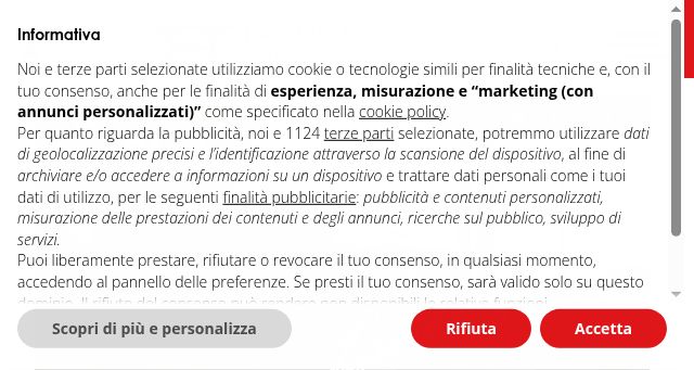 Screenshot of fardelli.it