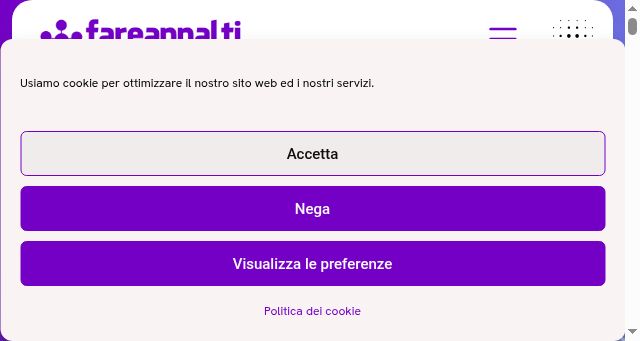 Screenshot of fareappalti.it